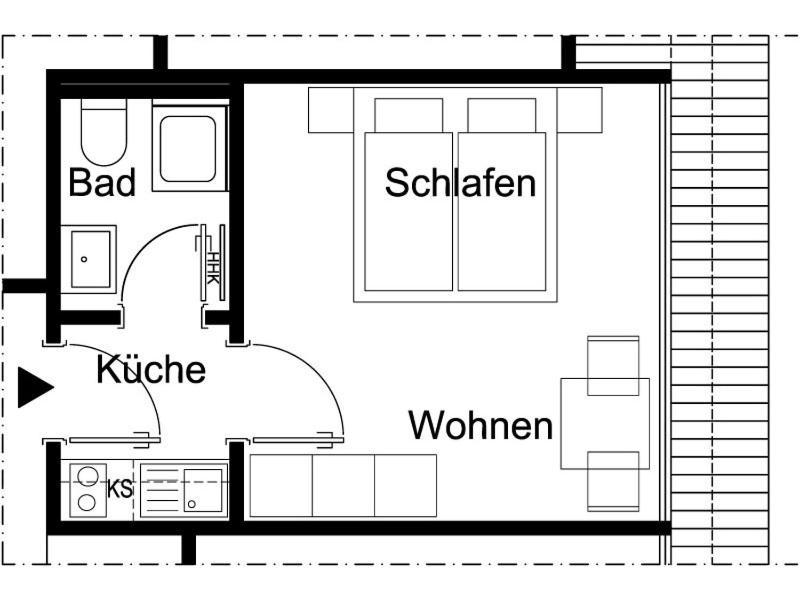 Gaestehaus Roell - Studio 5 Norderney Ngoại thất bức ảnh